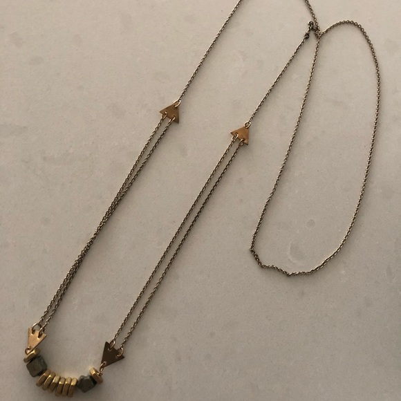 Long Gold Necklace - Picture 3 of 4